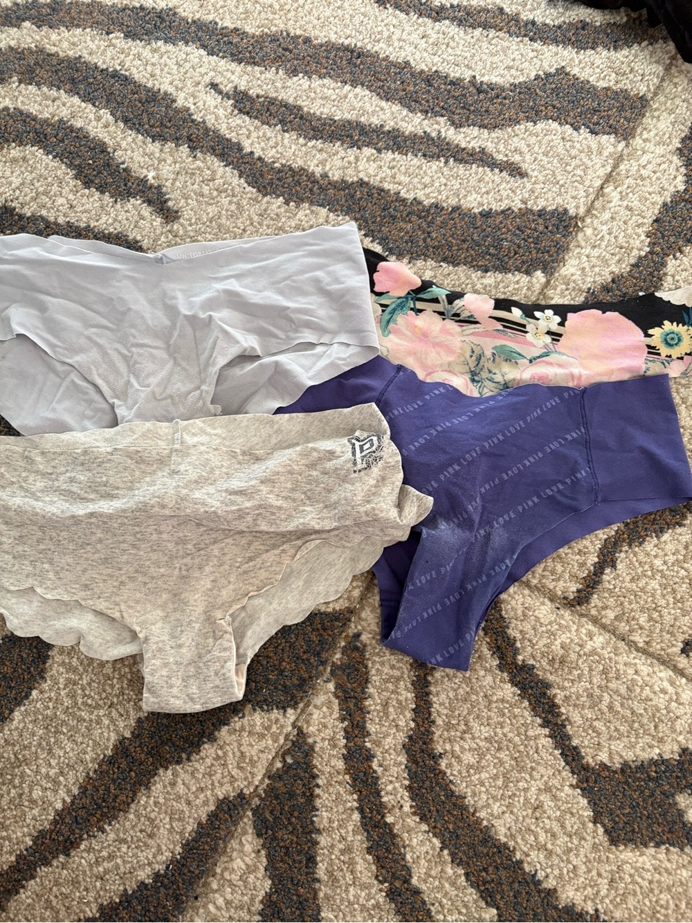 Used Victoria’s Secret underwear bundle lot of 4